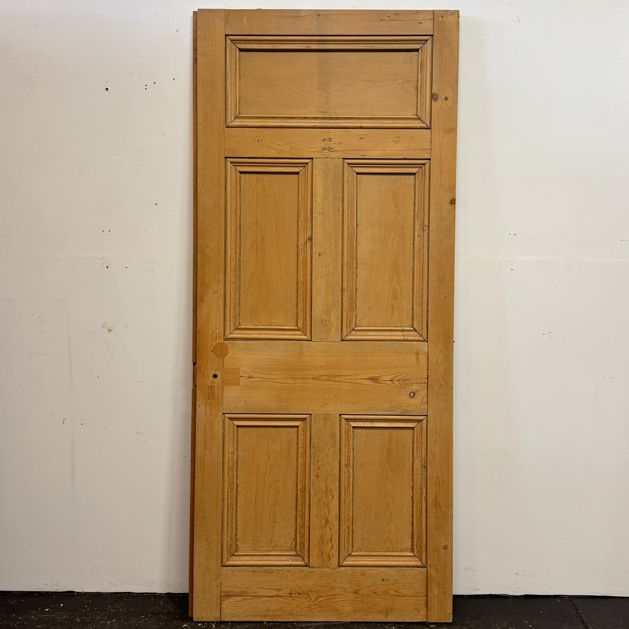Antique Stripped Five Panel Door 206cm x 90cm | The Architectural Forum