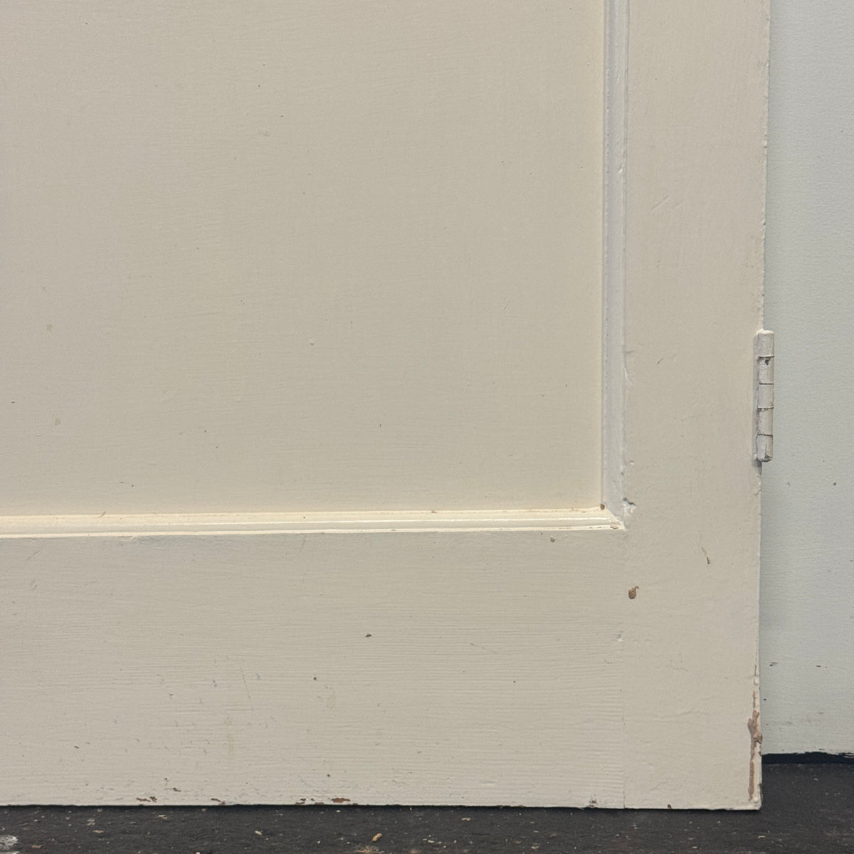 Reclaimed Mid-Century 1950s Four Panel Door 196.5cm x 75.5cm | The Architectural Forum