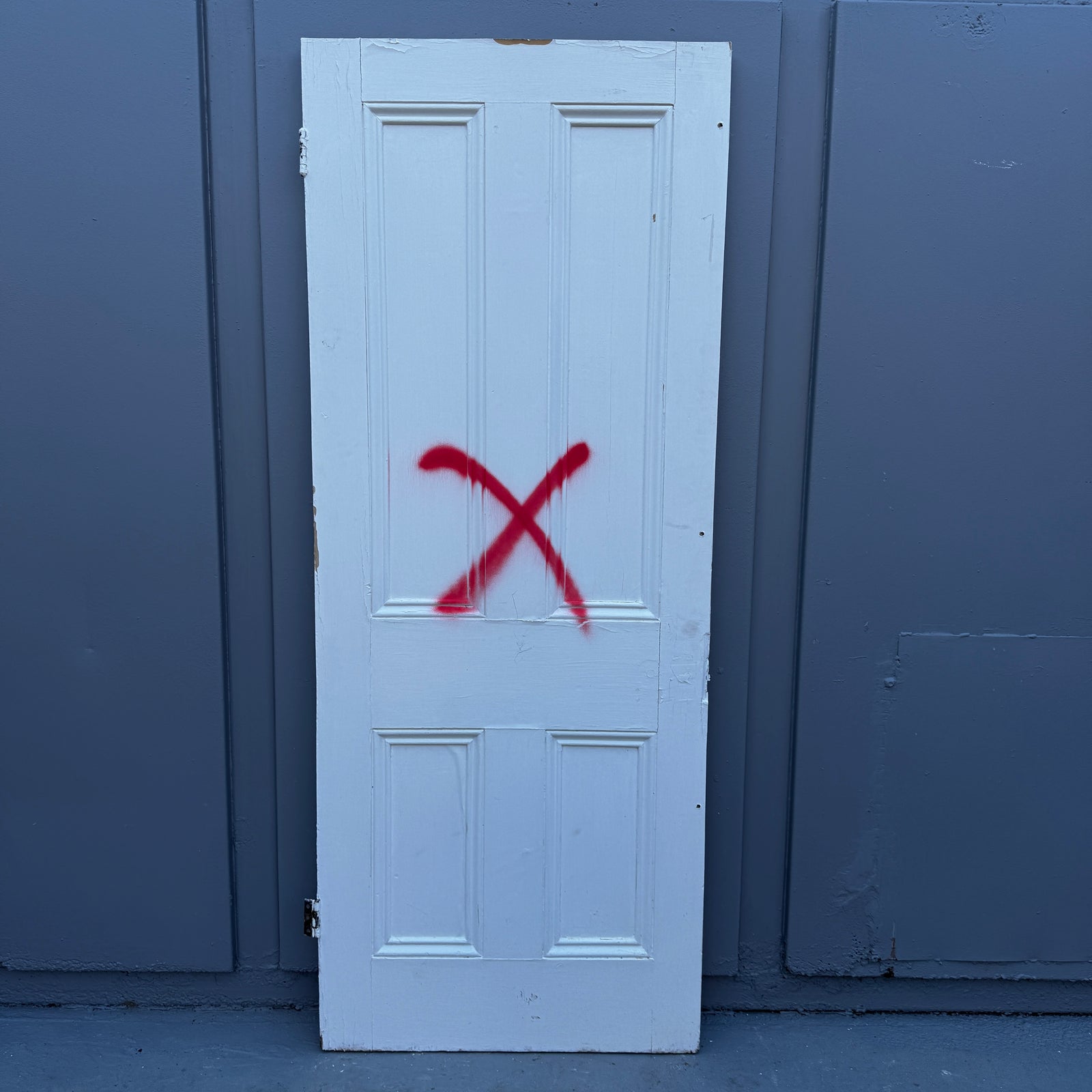 Antique Victorian 4 Panel Door - 201cm x 79cm | The Architectural Forum