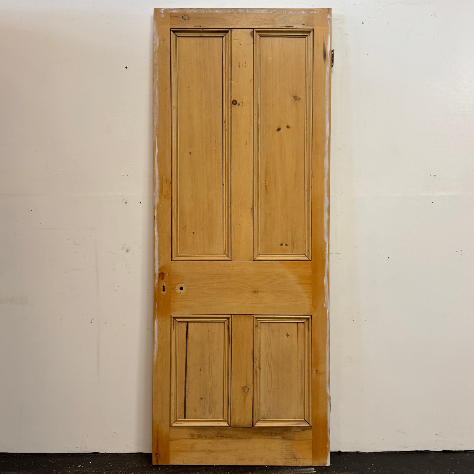 Antique Four Panel Door 205.5cm x 80cm | The Architectural Forum
