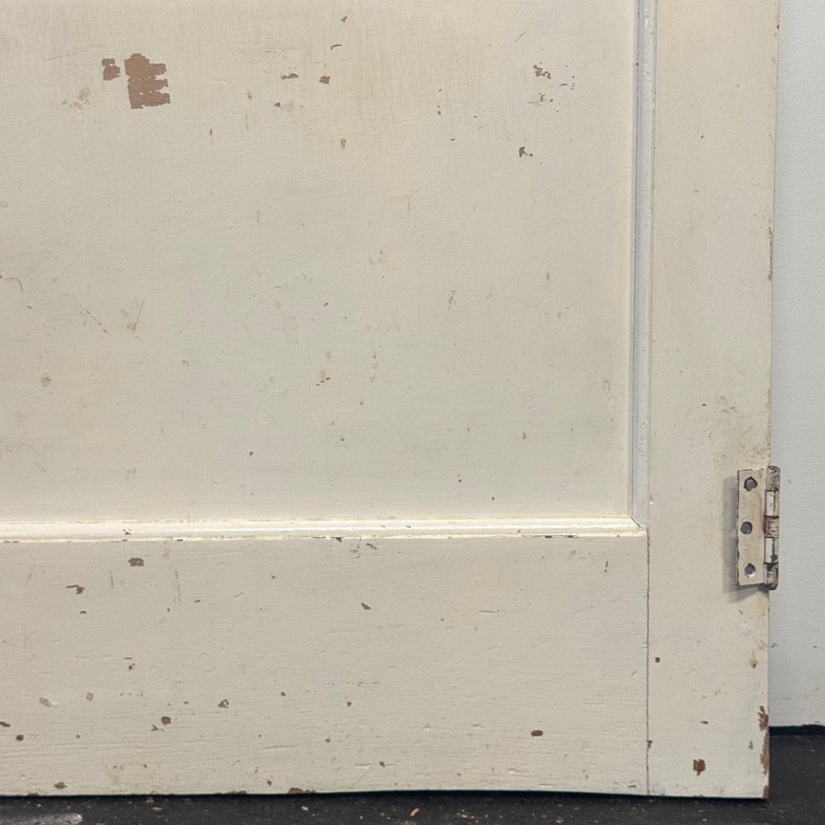 Reclaimed Mid-Century 1950s Four Panel Door 197cm x 75.5cm | The Architectural Forum