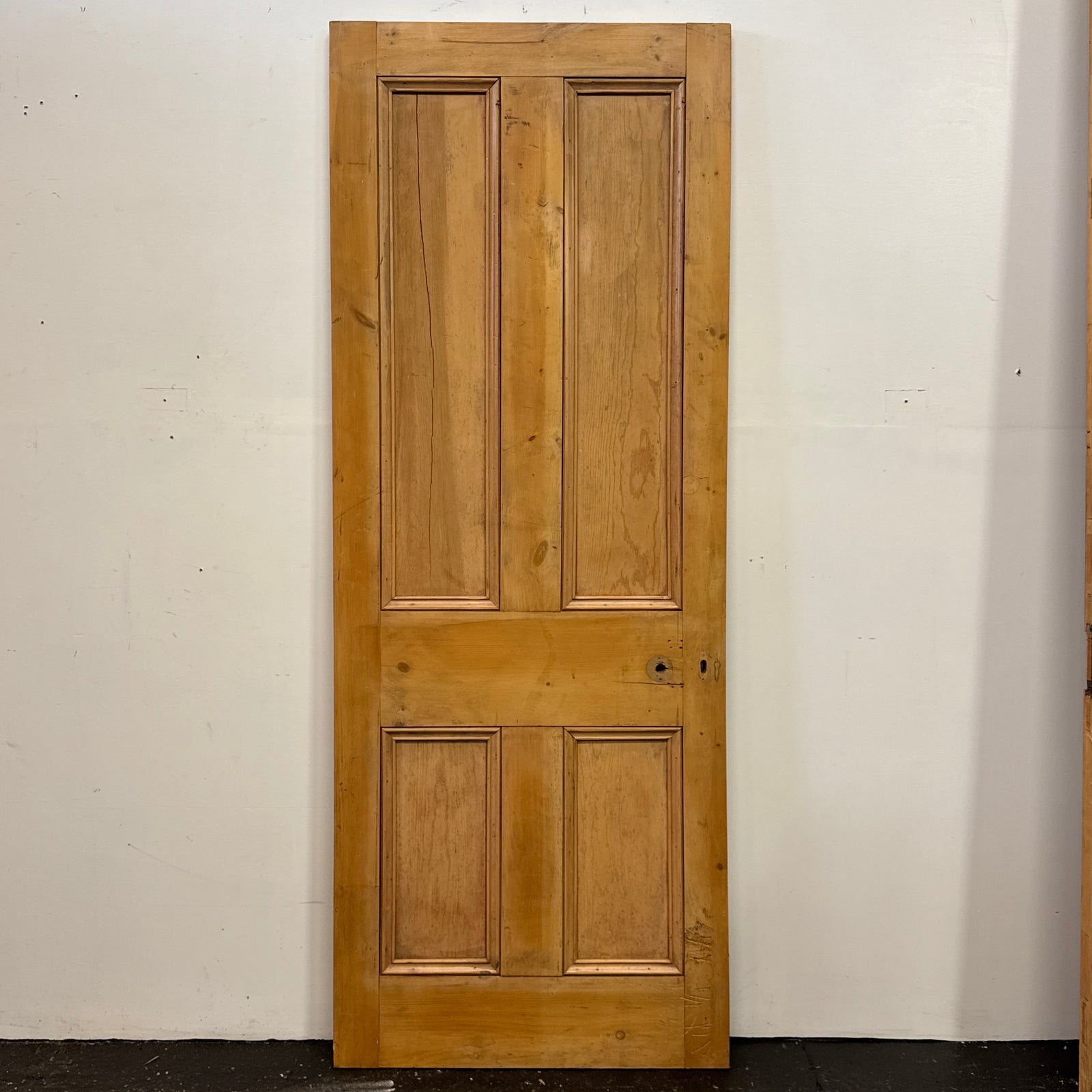 Antique 4 Panel Door 197cm x 75cm | The Architectural Forum
