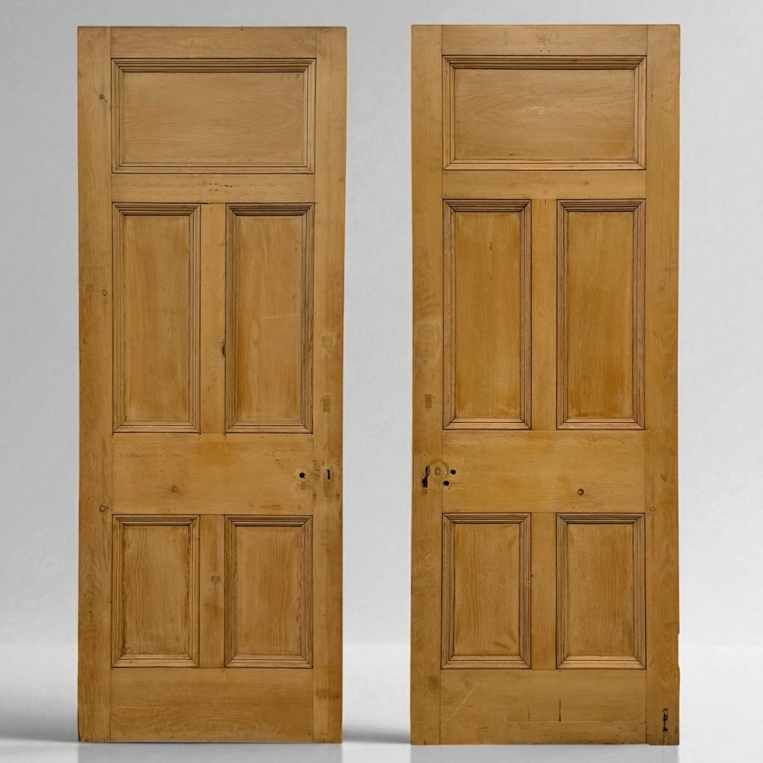 Antique 5 Panel Door 217cm x 81.5cm | The Architectural Forum