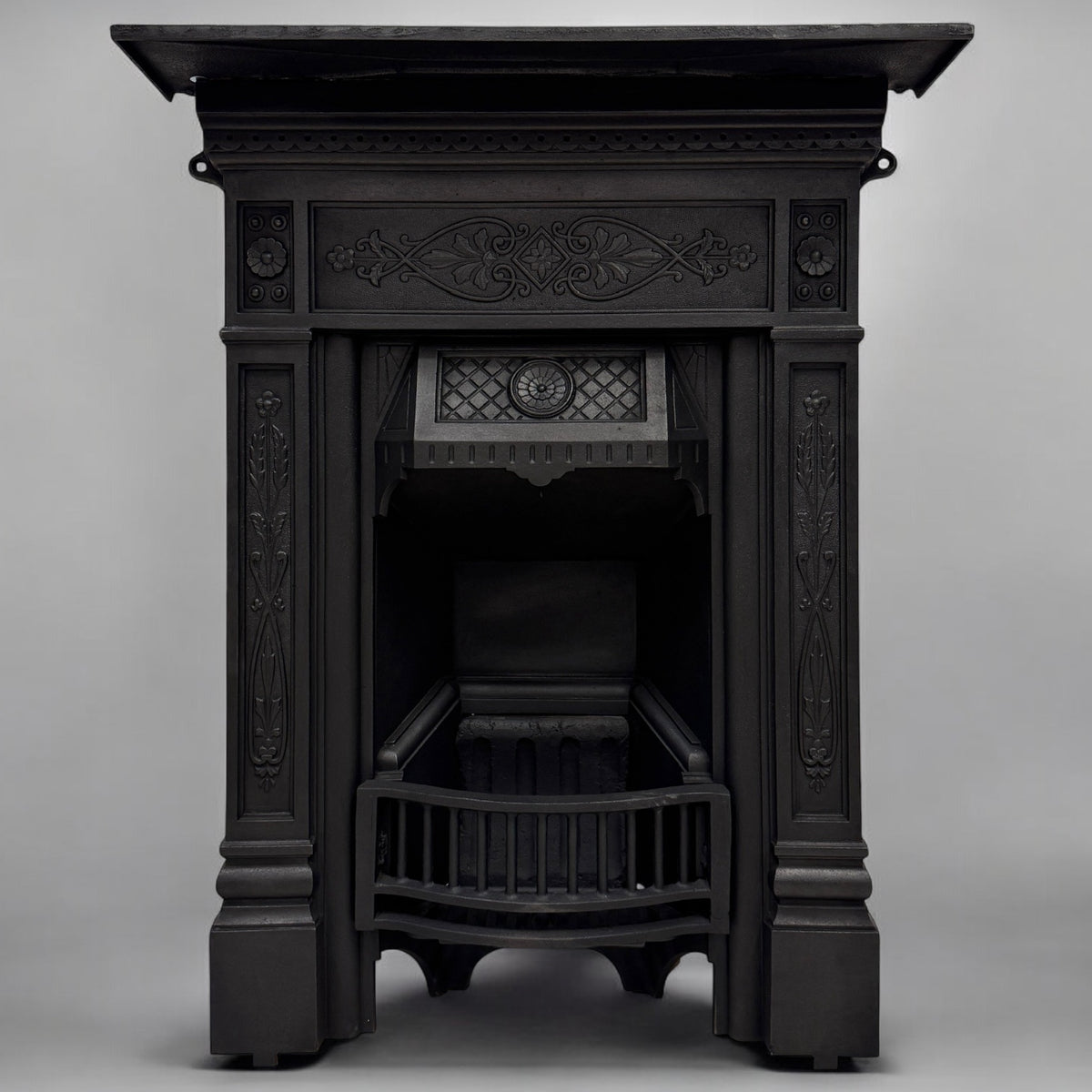 Antique Cast Iron Combination Fireplace | The Architectural Forum