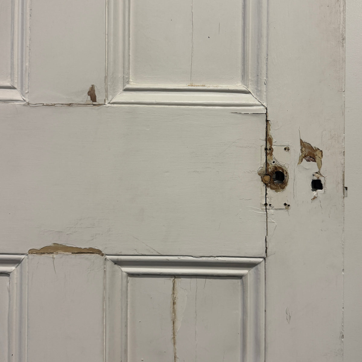 Antique Four Panel Door 205.5cm x 86cm x 4.5cm | The Architectural Forum