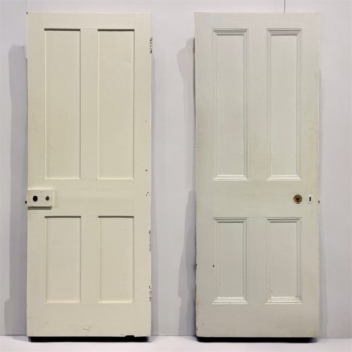 Antique Four Panel Door 197cm x 75cm x 4cm | The Architectural Forum