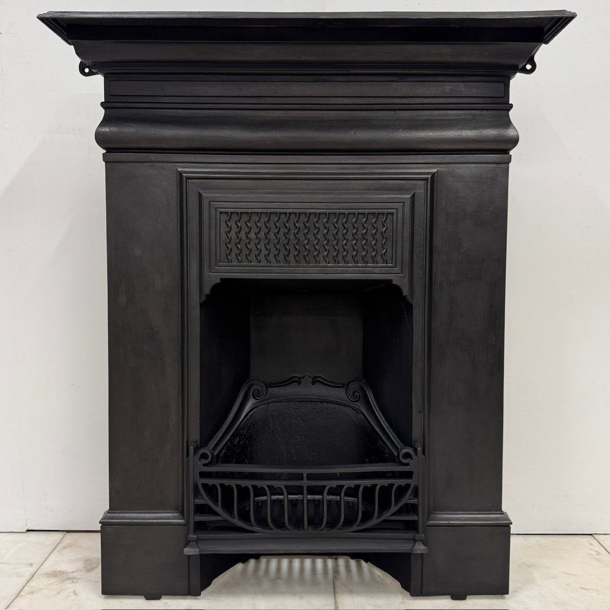 Antique Cast Iron Combination Fireplace | The Architectural Forum