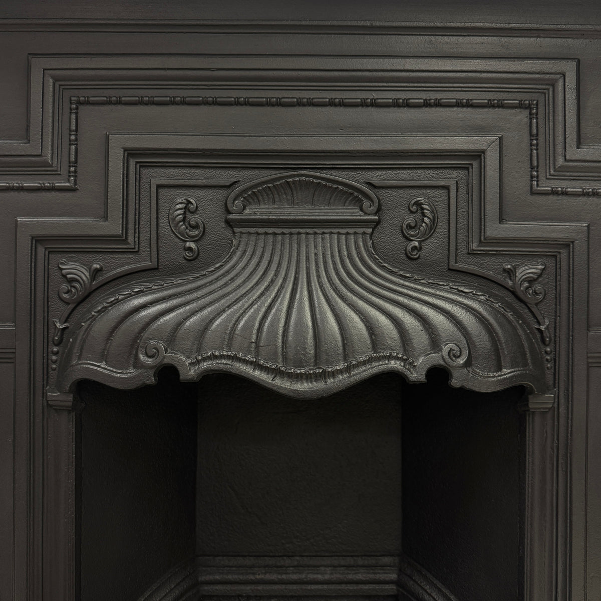 Antique Cast Iron Combination Fireplace | The Architectural Forum