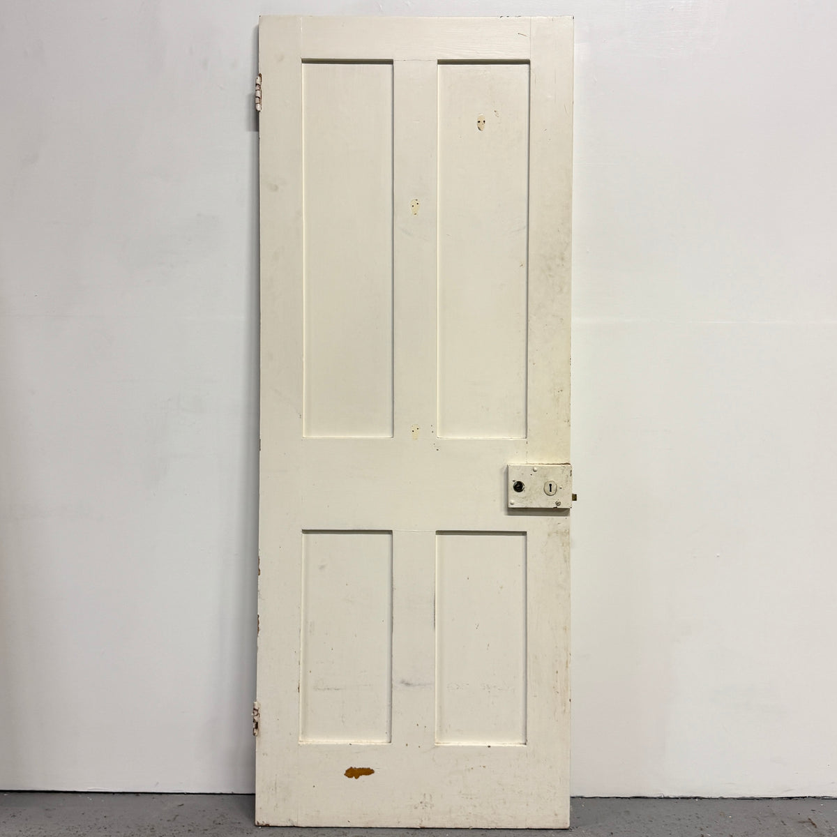 Antique Four Panel Door 195.5cm x 75.5cm x 3.5cm | The Architectural Forum