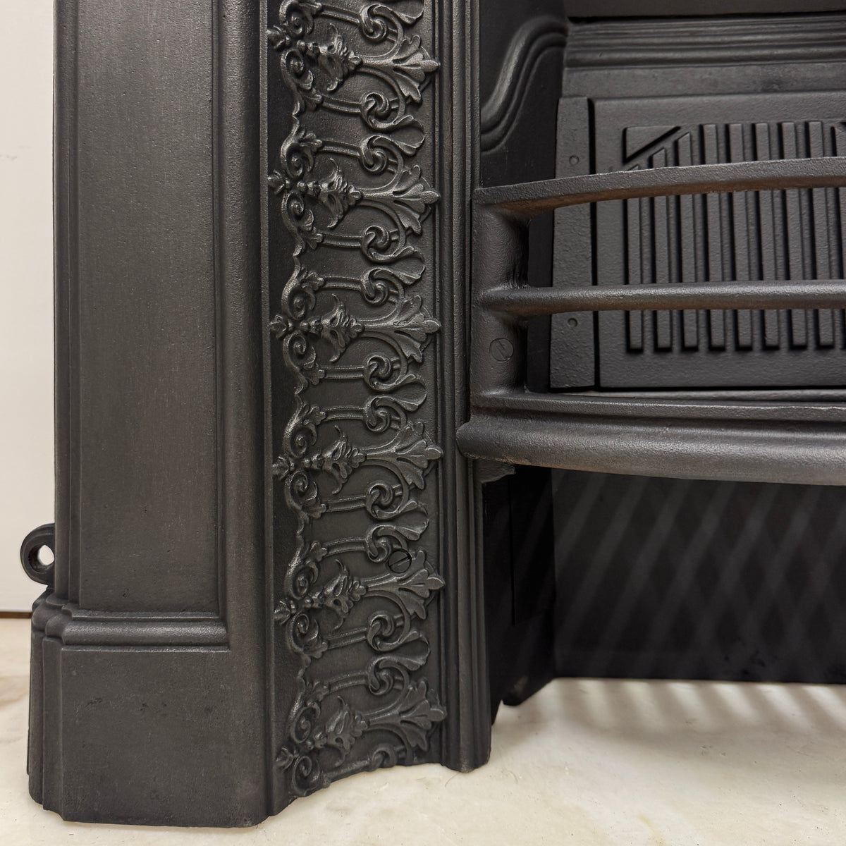 Antique Cast Iron Combination Fireplace | The Architectural Forum
