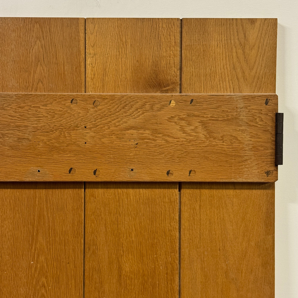 Antique Victorian Pine Latch Door - 195cm x 75.5cm x 2.5cm