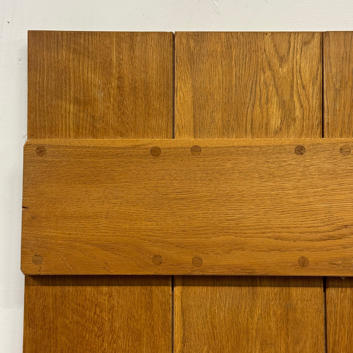 Antique Victorian Pine Latch Door - 193.5cm x 75.5cm x 2cm | The Architectural Forum