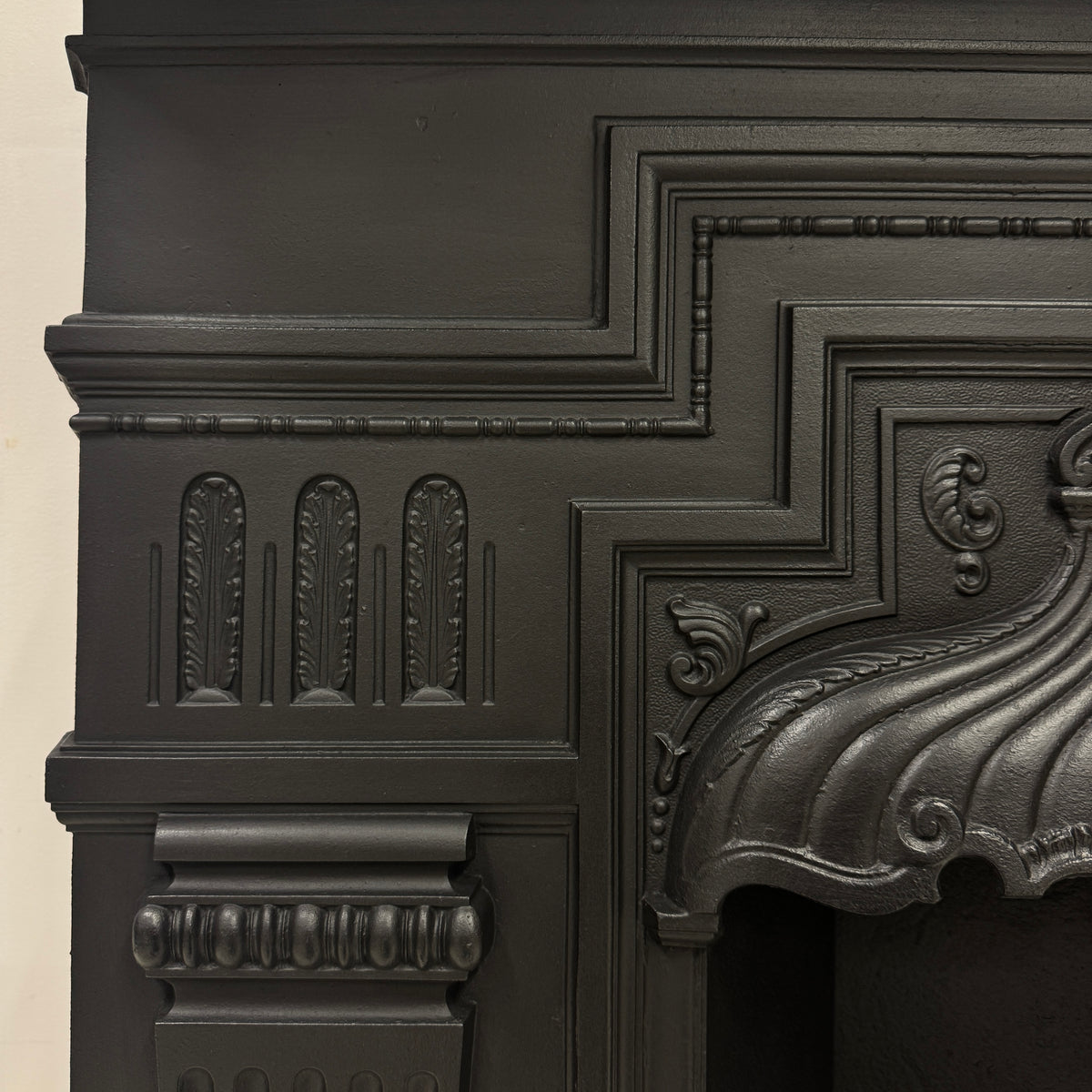 Antique Cast Iron Combination Fireplace | The Architectural Forum