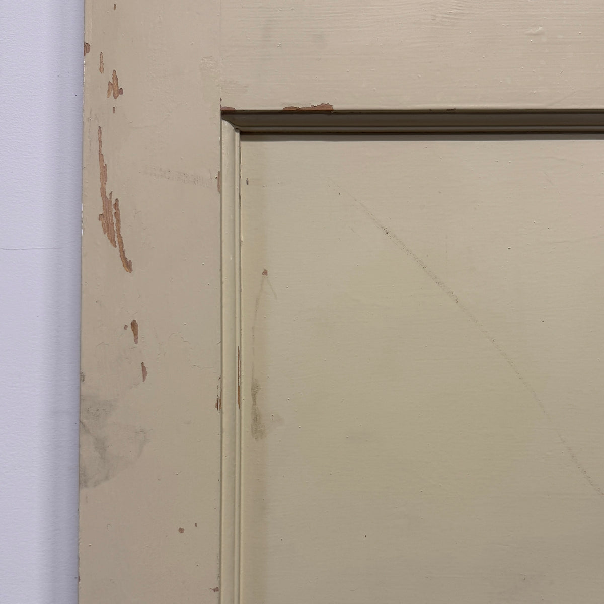 Reclaimed Mid-Century 1950s Four Panel Door 198.5cm x 60.5cm | The Architectural Forum