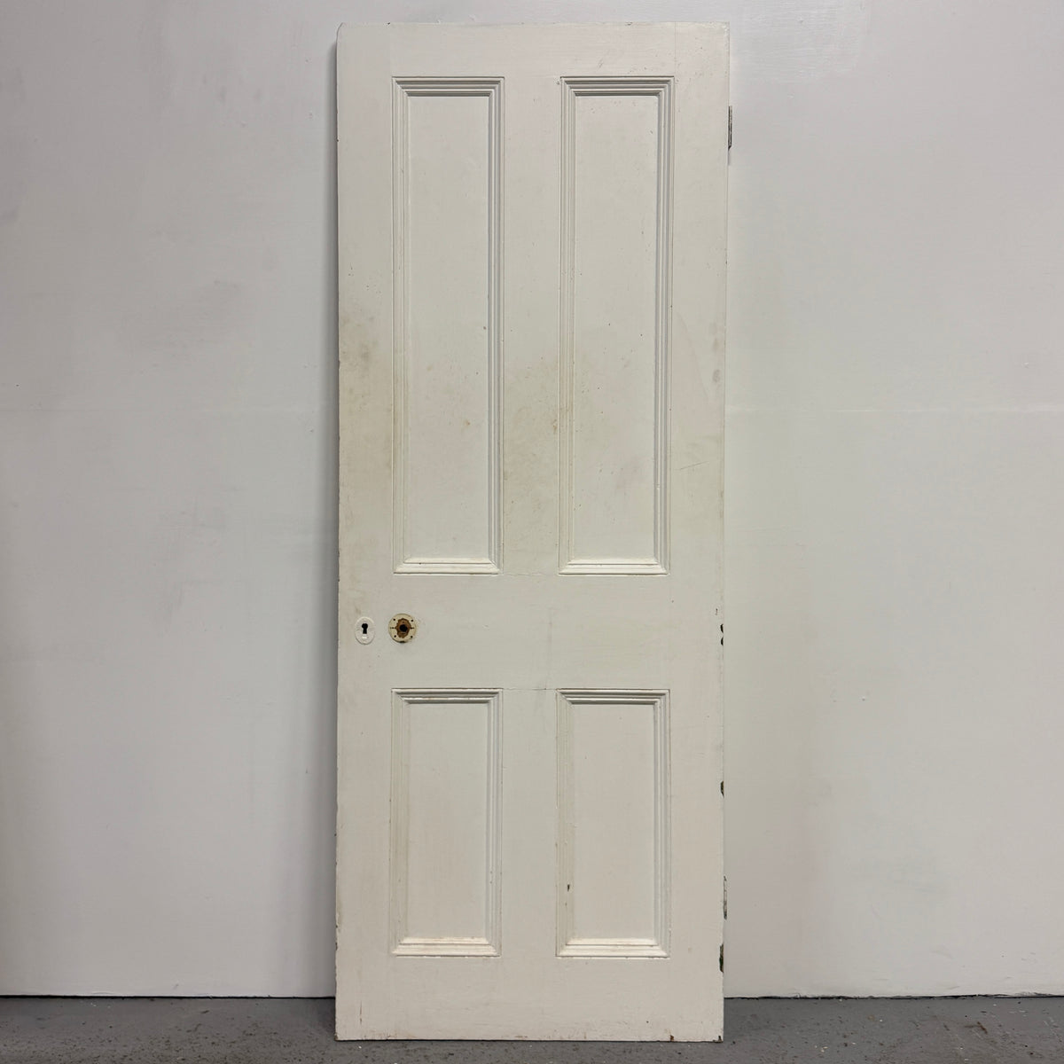 Antique Four Panel Door 197cm x 76cm x 4cm | The Architectural Forum