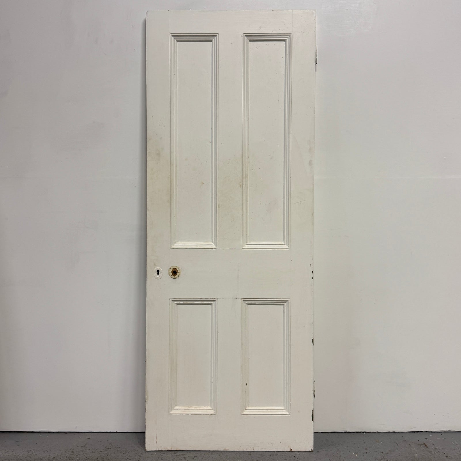 Antique Four Panel Door 197cm x 76cm x 4cm | The Architectural Forum