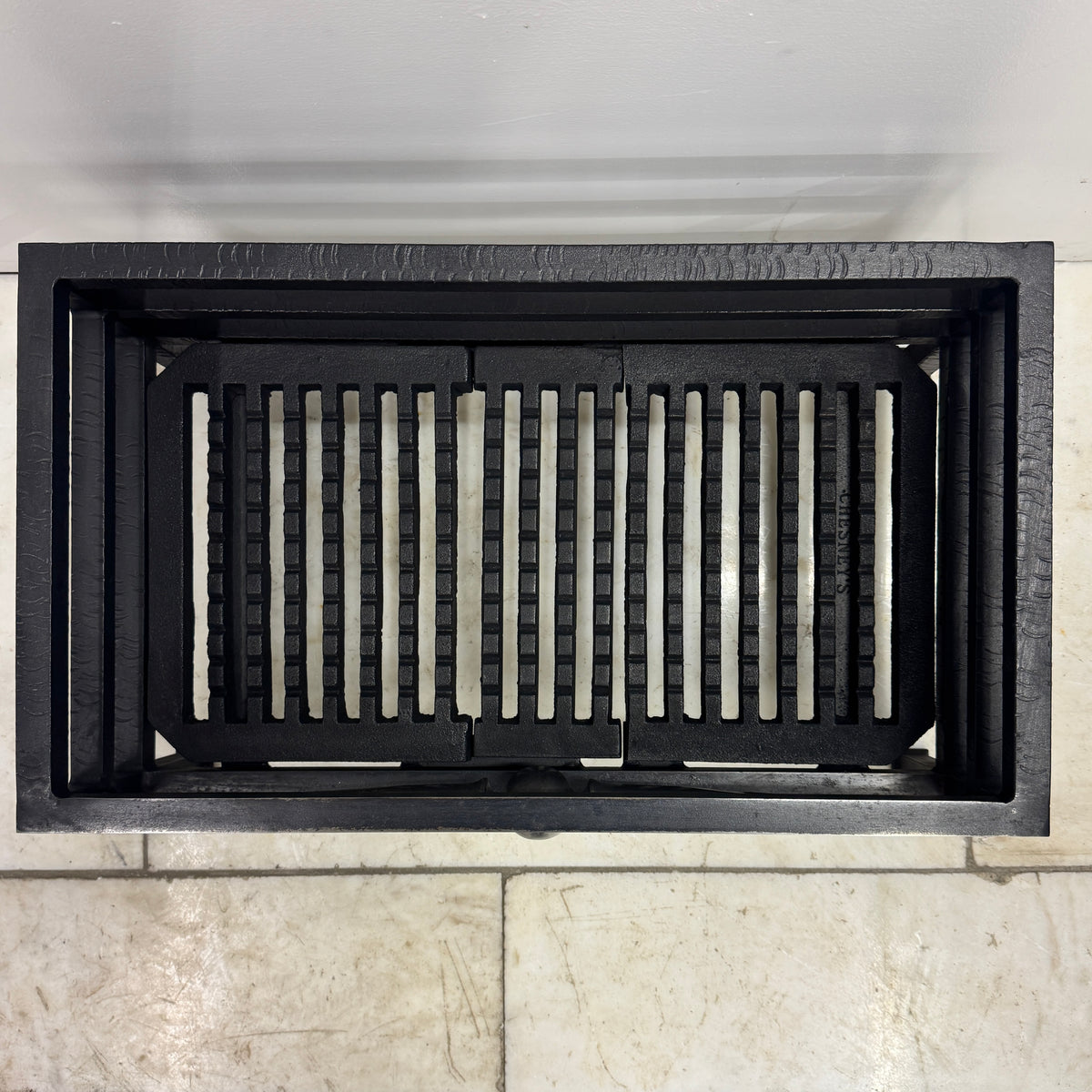 Reclaimed Steel & Cast Iron Byron Freestanding Fire Basket