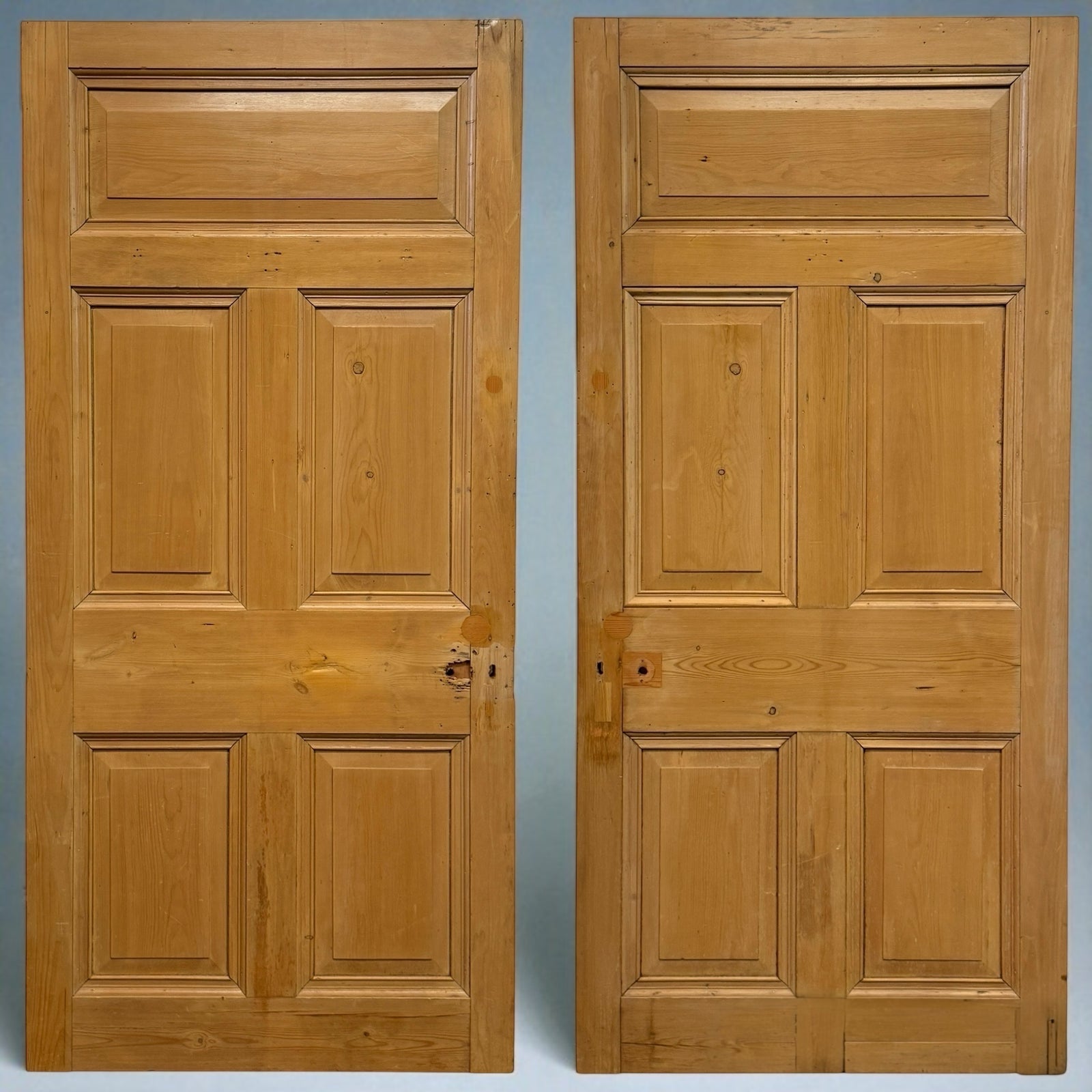 Antique Five Panel Door 203.5cm x 96cm | The Architectural Forum