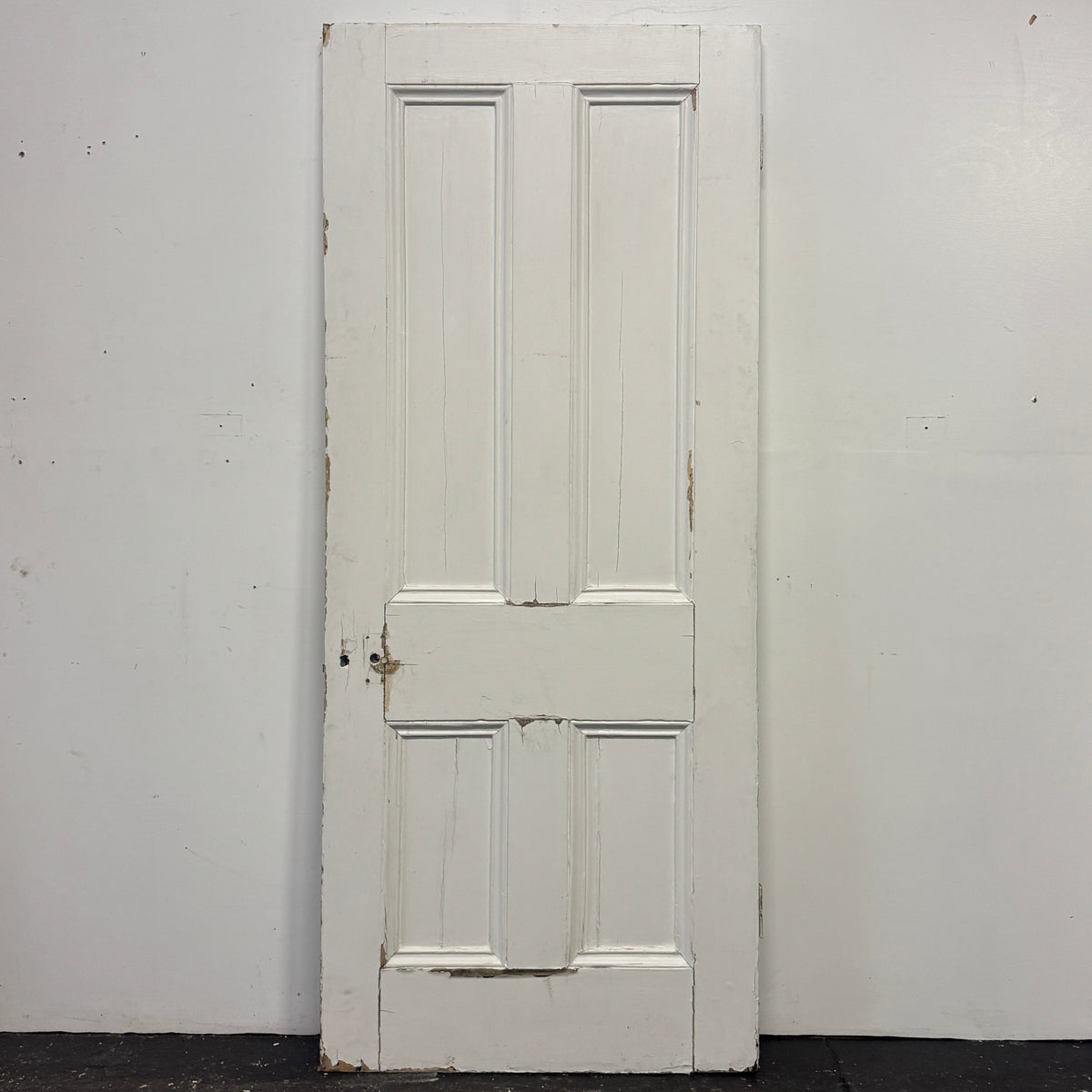 Antique Four Panel Door 205.5cm x 86cm x 4.5cm | The Architectural Forum