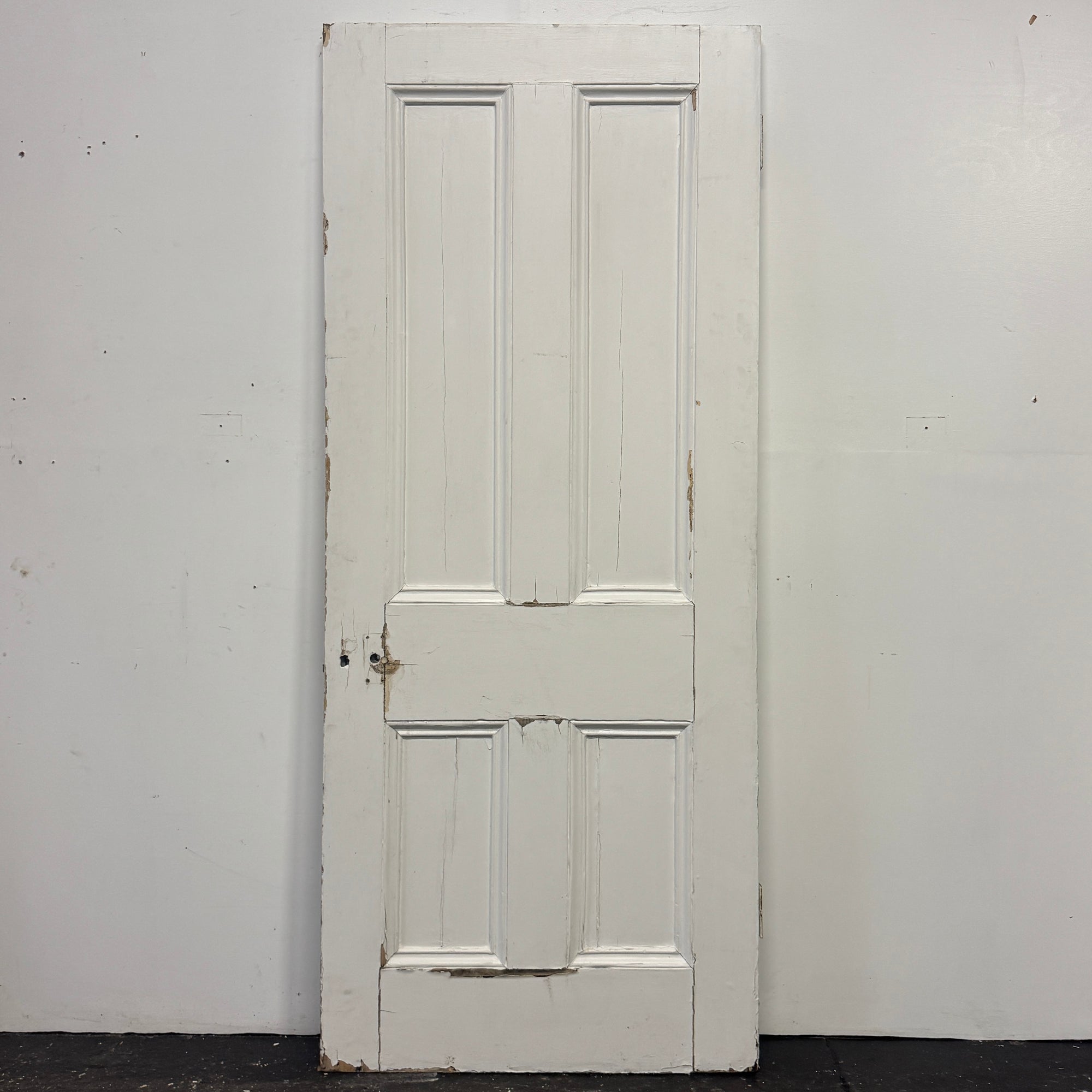 Antique Four Panel Door 205.5cm x 86cm x 4.5cm | The Architectural Forum