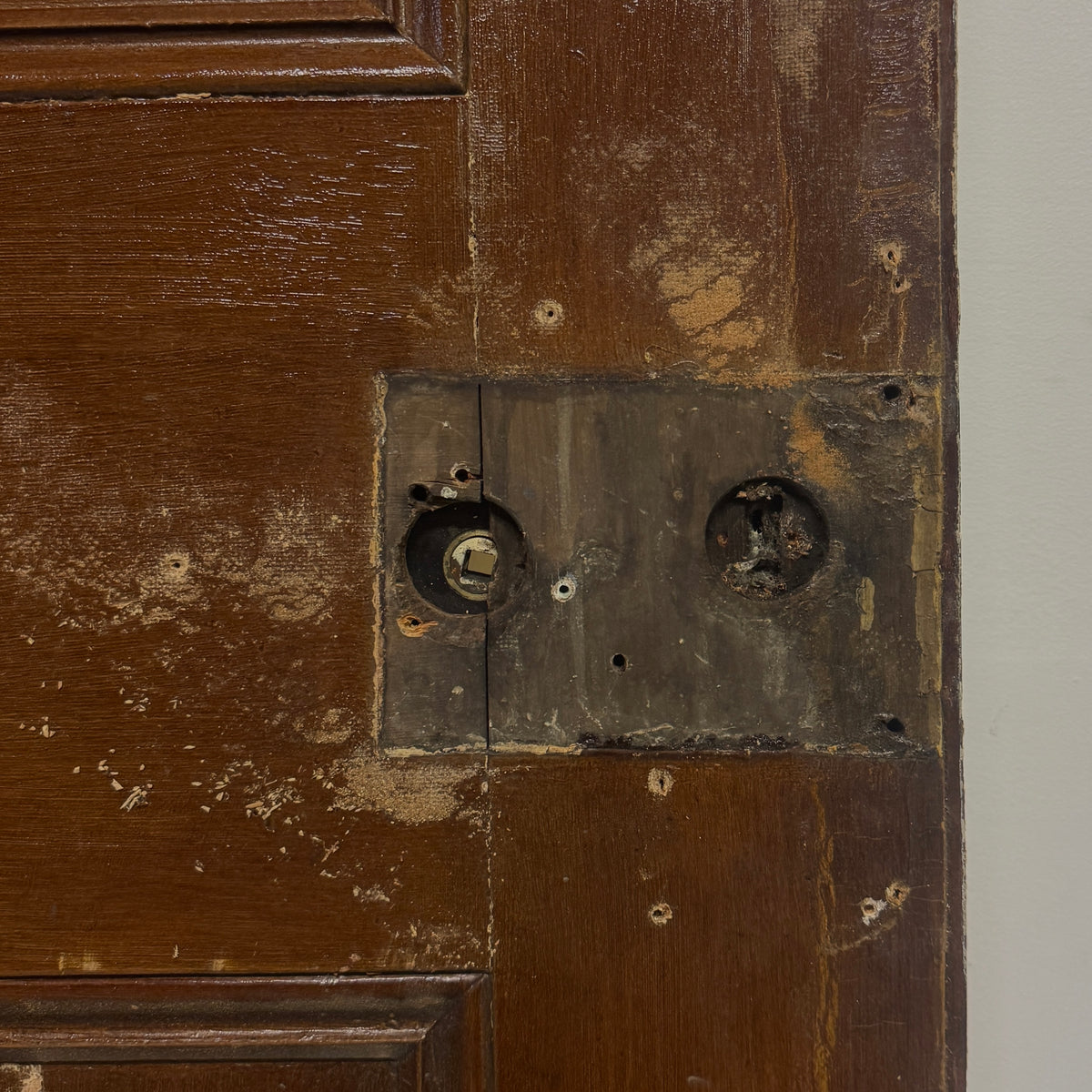 Antique Four Panel Door 212cm x 91.5cm x 4cm | The Architectural Forum