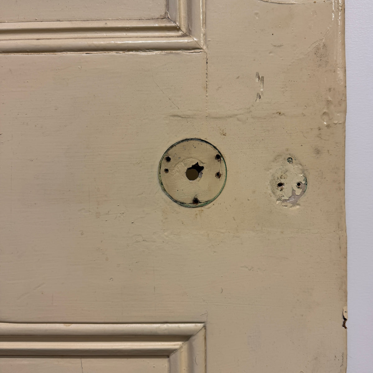 Antique Four Panel Door 207cm x 86.5cm x 5cm | The Architectural Forum