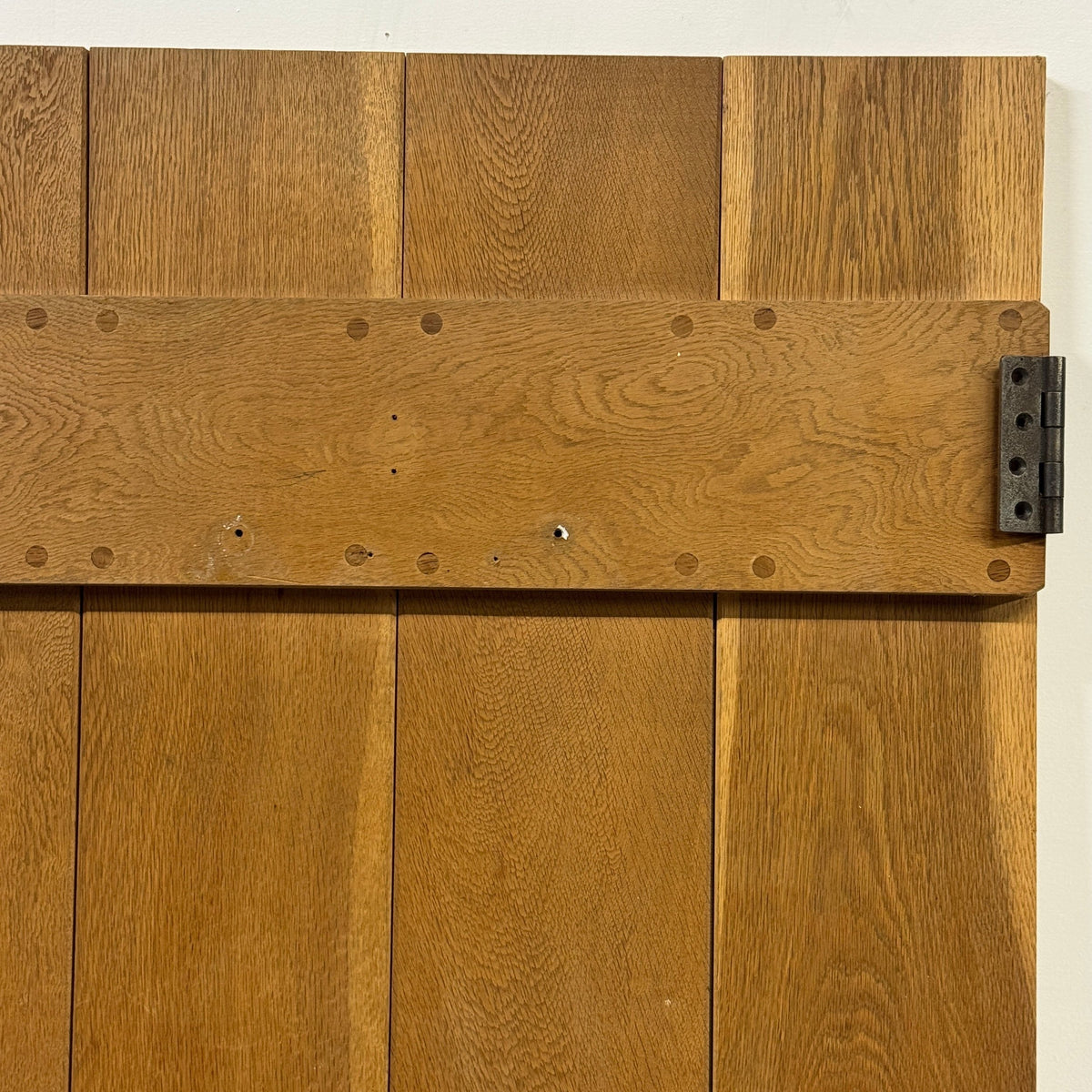 Antique Victorian Pine Latch Door - 194.5cm x 75.5cm x 2.5cm | The Architectural Forum