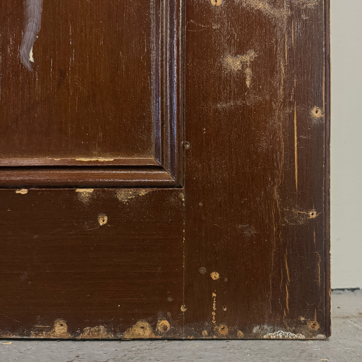 Antique Four Panel Door 212cm x 91.5cm x 4cm | The Architectural Forum