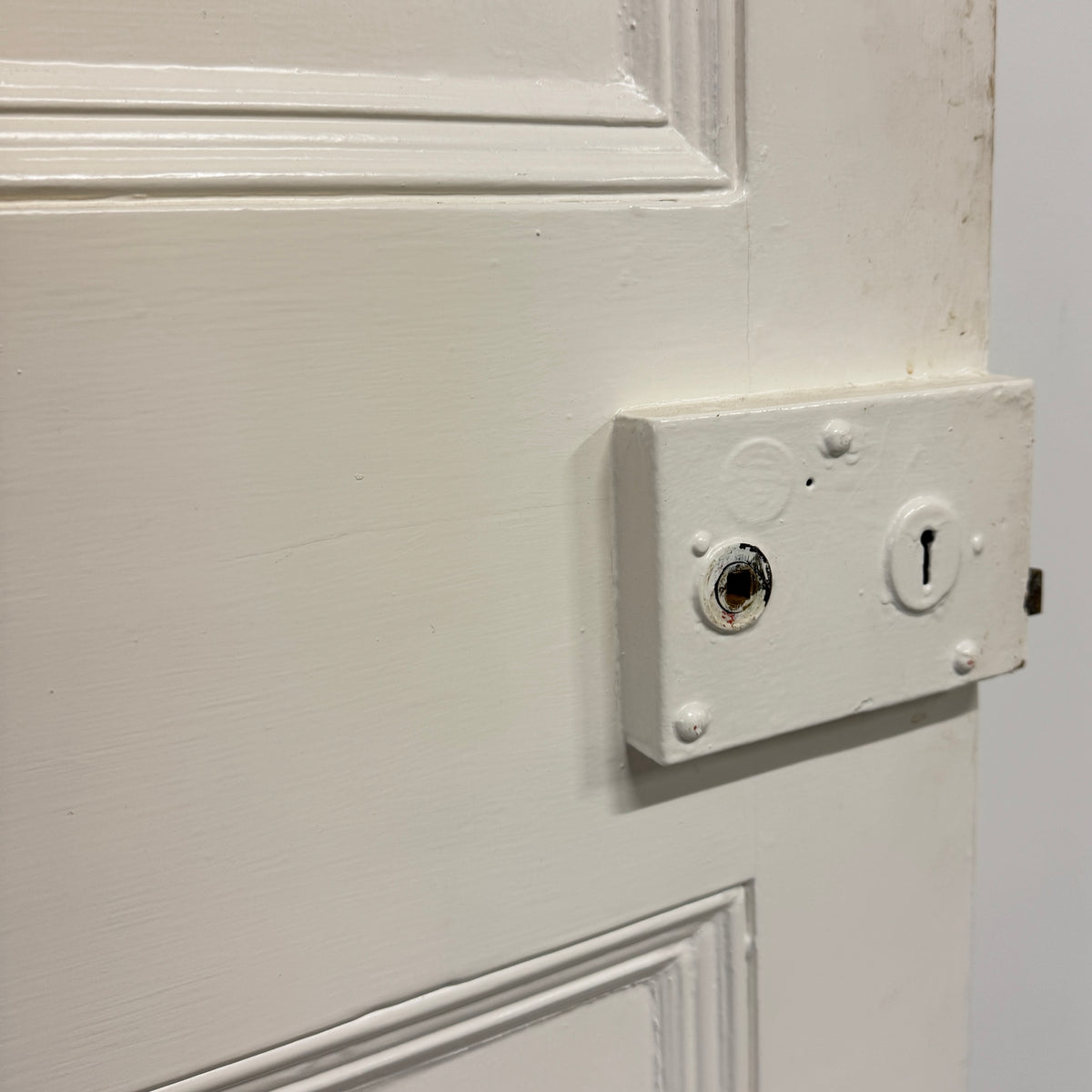 Antique Four Panel Door 201.5cm x 80.5cm x 4cm | The Architectural Forum