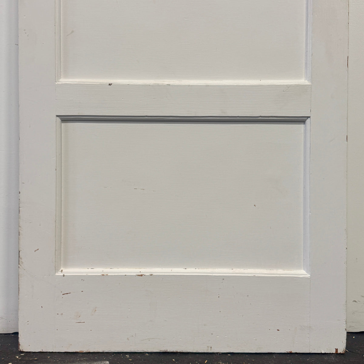 Reclaimed Mid-Century 1950s Four Panel Door 197cm x 76cm | The Architectural Forum