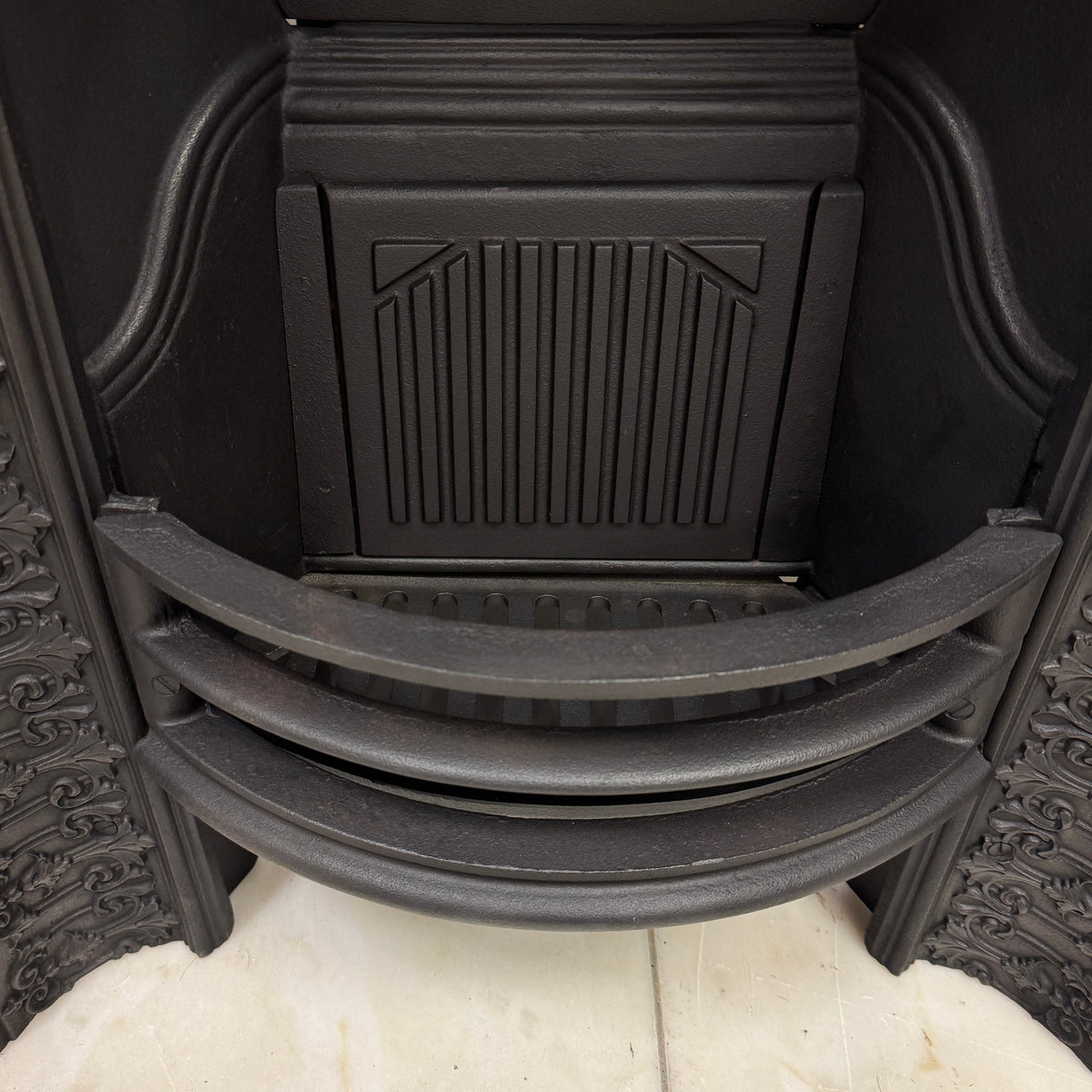Antique Cast Iron Combination Fireplace | The Architectural Forum