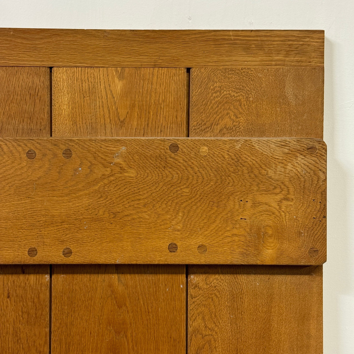 Antique Victorian Pine Latch Door - 189cm x 75.5cm x 2.5cm | The Architectural Forum