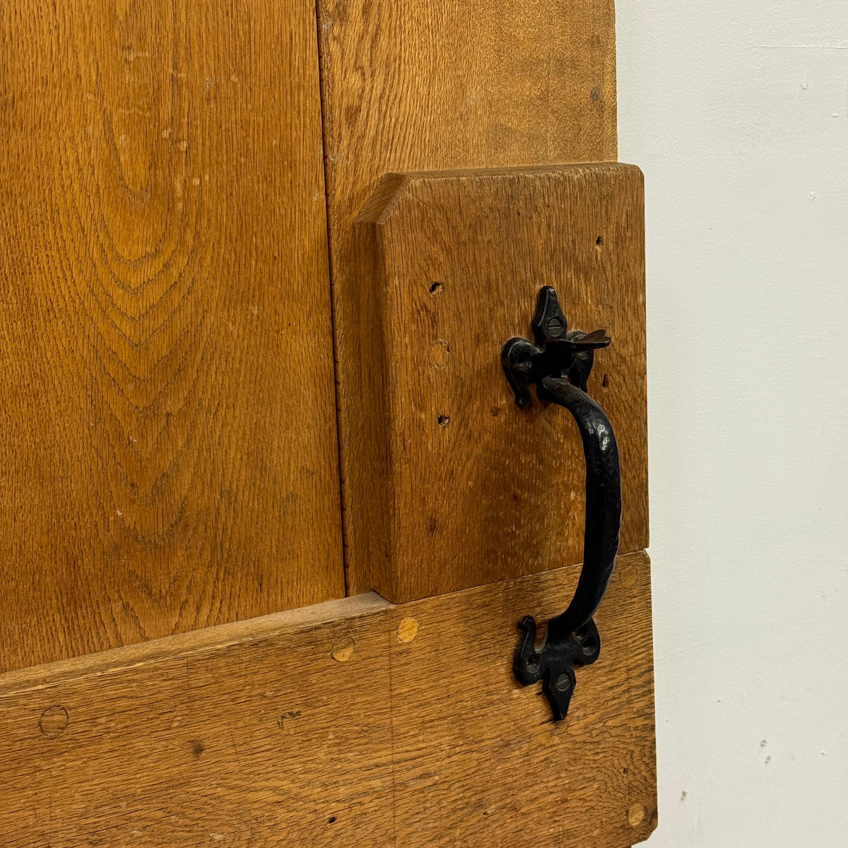 Antique Victorian Pine Latch Door - 189cm x 75.5cm x 2.5cm | The Architectural Forum