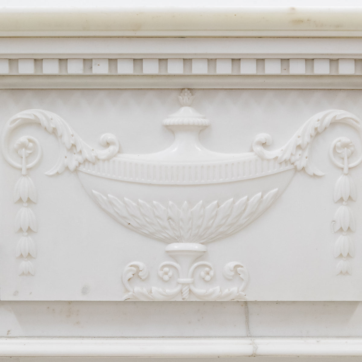 Exceptional Regency Statuary Marble Chimneypiece | The Architectural Forum