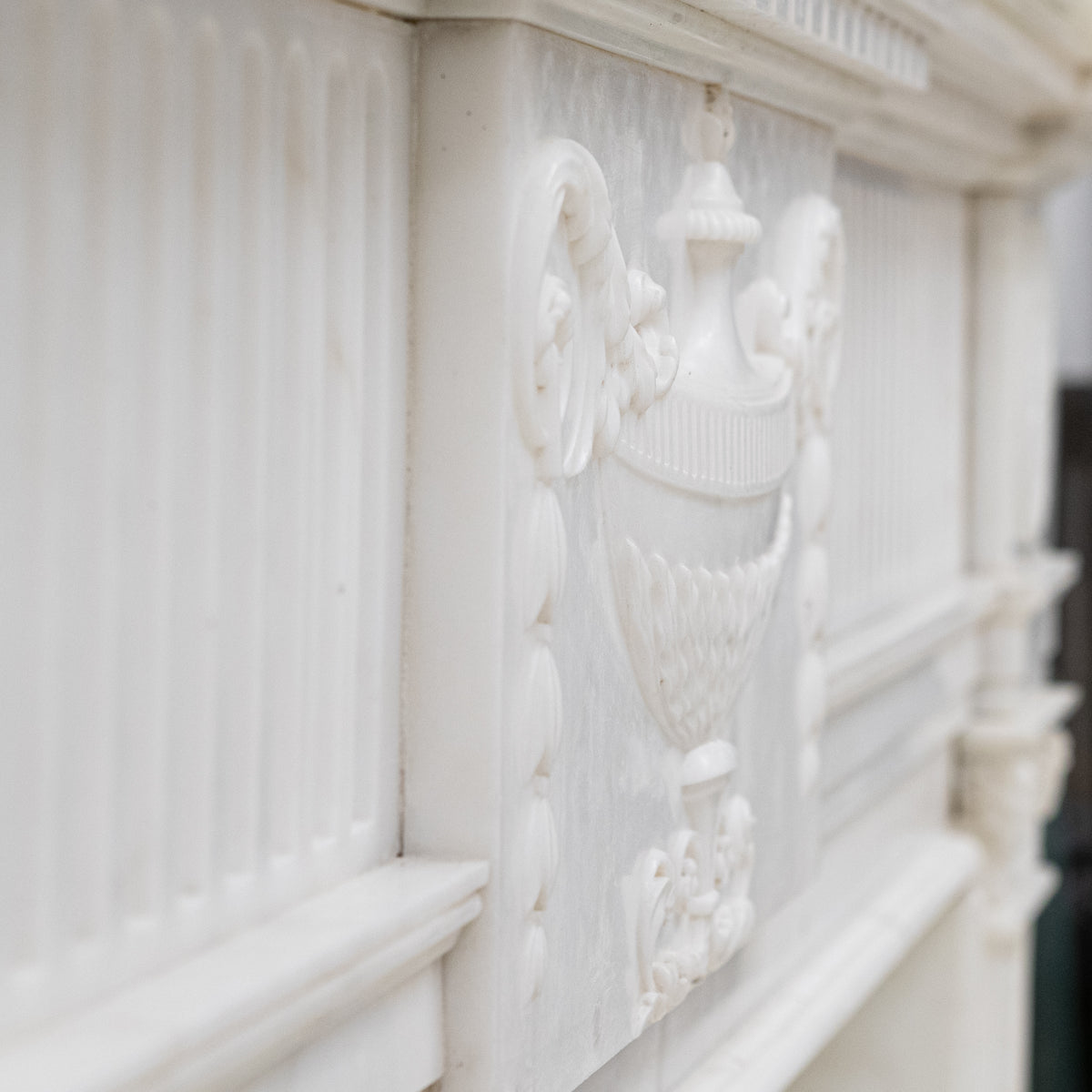 Exceptional Regency Statuary Marble Chimneypiece | The Architectural Forum