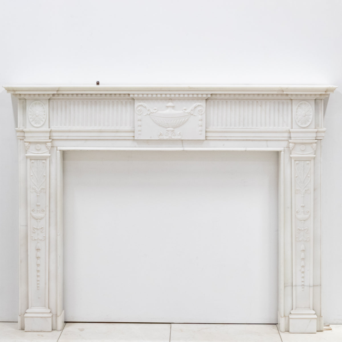 Exceptional Regency Statuary Marble Chimneypiece | The Architectural Forum