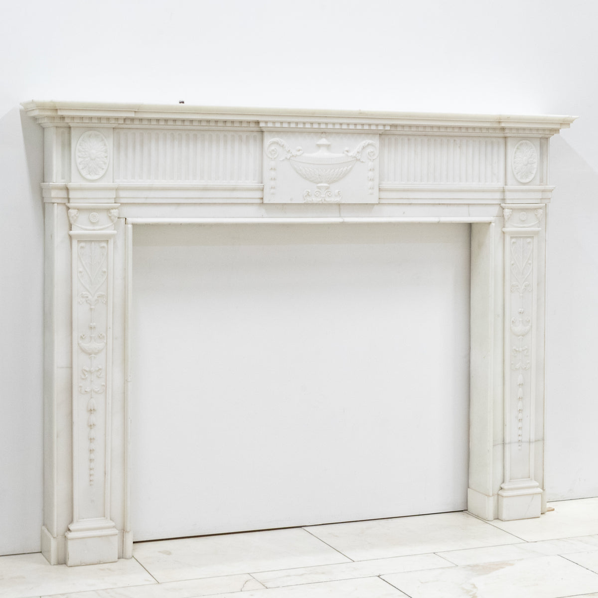 Exceptional Regency Statuary Marble Chimneypiece | The Architectural Forum