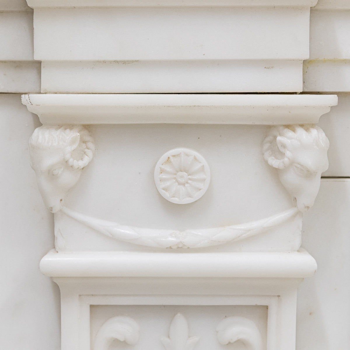 Exceptional Regency Statuary Marble Chimneypiece | The Architectural Forum
