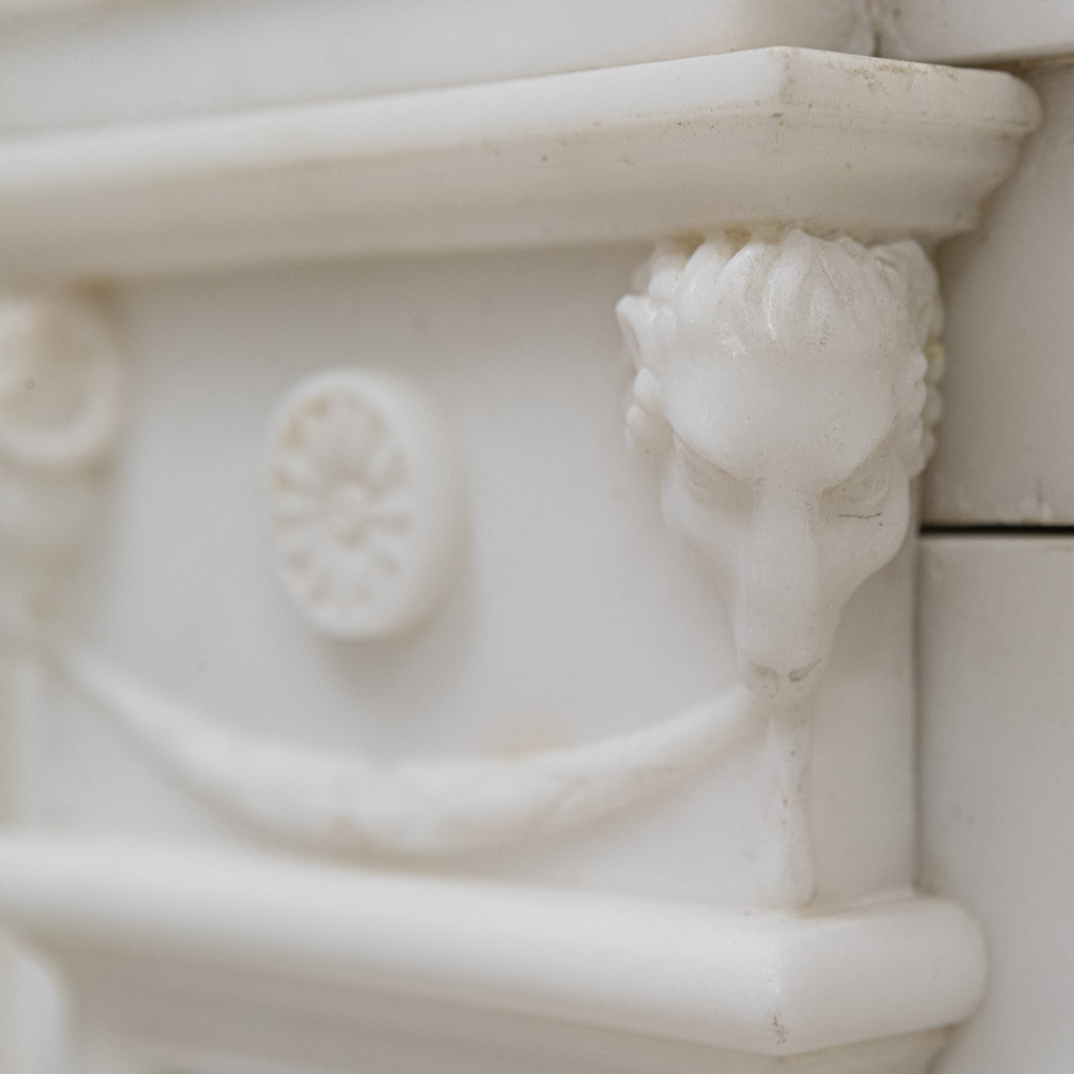 Exceptional Regency Statuary Marble Chimneypiece | The Architectural Forum