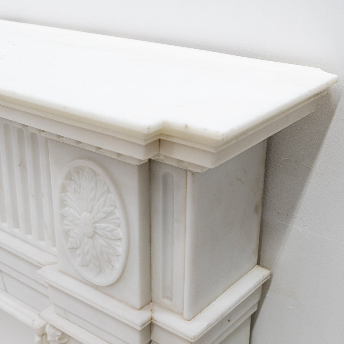 Exceptional Regency Statuary Marble Chimneypiece | The Architectural Forum