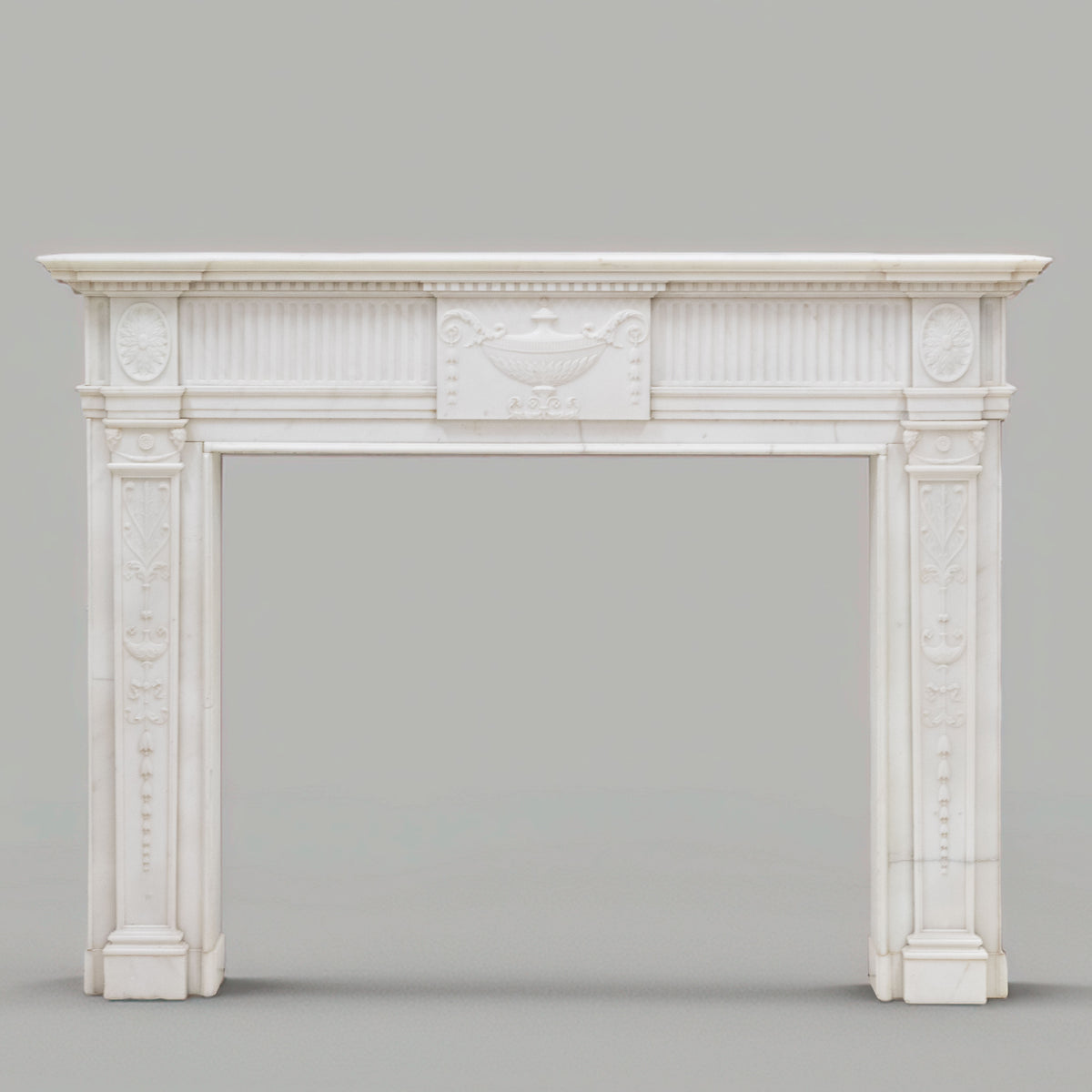 Exceptional Regency Statuary Marble Chimneypiece | The Architectural Forum