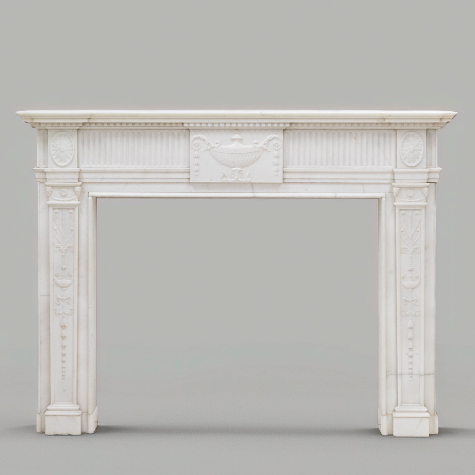 Exceptional Regency Statuary Marble Chimneypiece | The Architectural Forum