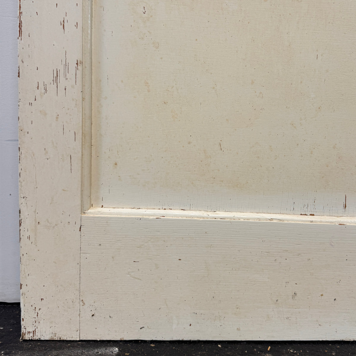 Reclaimed Mid-Century 1950s Four Panel Door 198cm x 76cm | The Architectural Forum