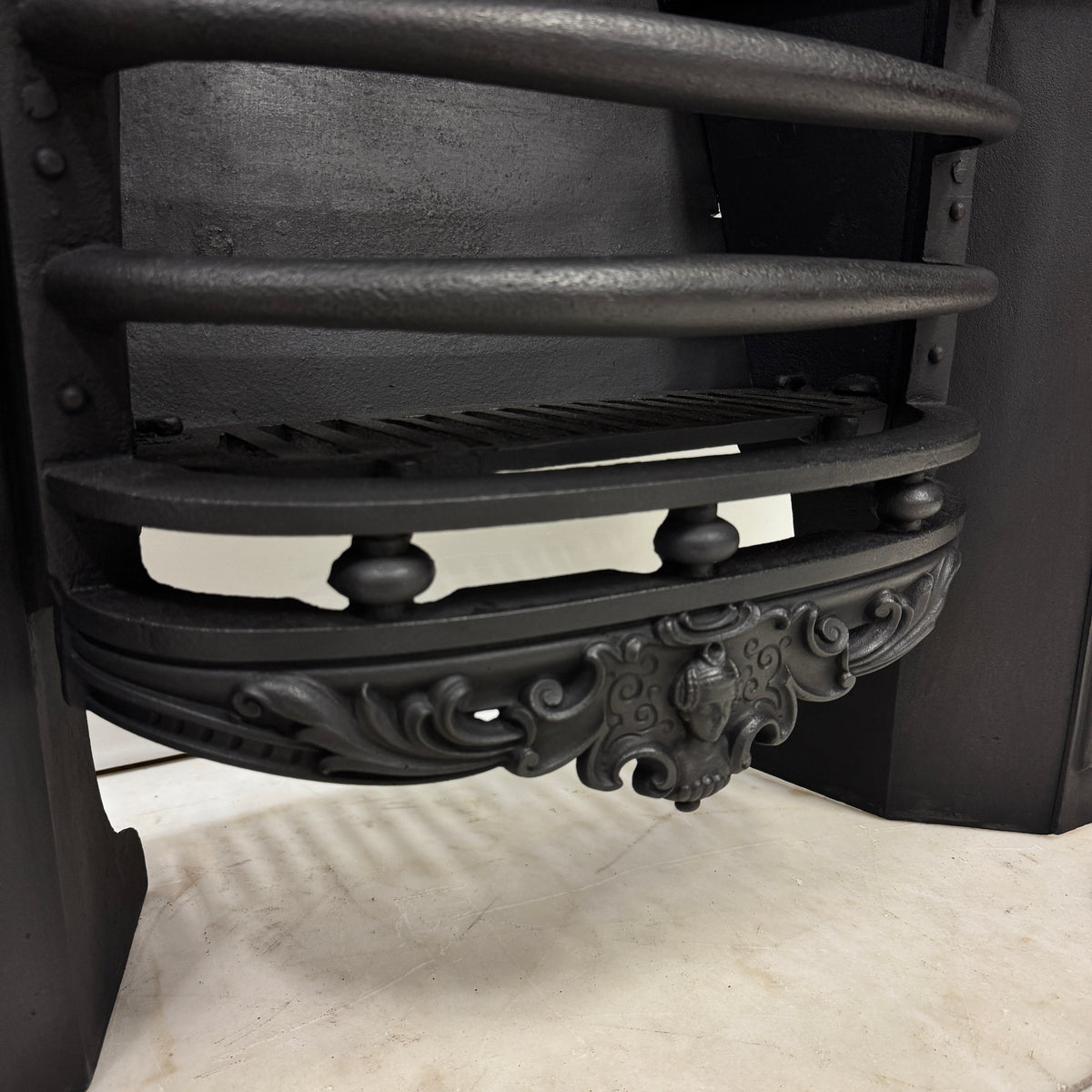 Antique Cast Iron Hob Grate Insert | The Architectural Forum