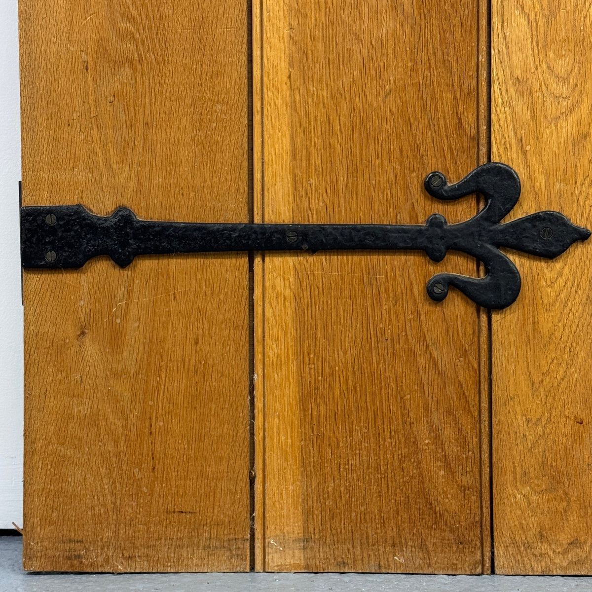 Antique Victorian Pine Latch Door - 193.5cm x 75.5cm x 2cm | The Architectural Forum