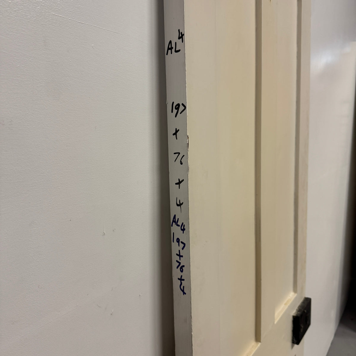 Antique Four Panel Door 197cm x 76cm x 4cm | The Architectural Forum