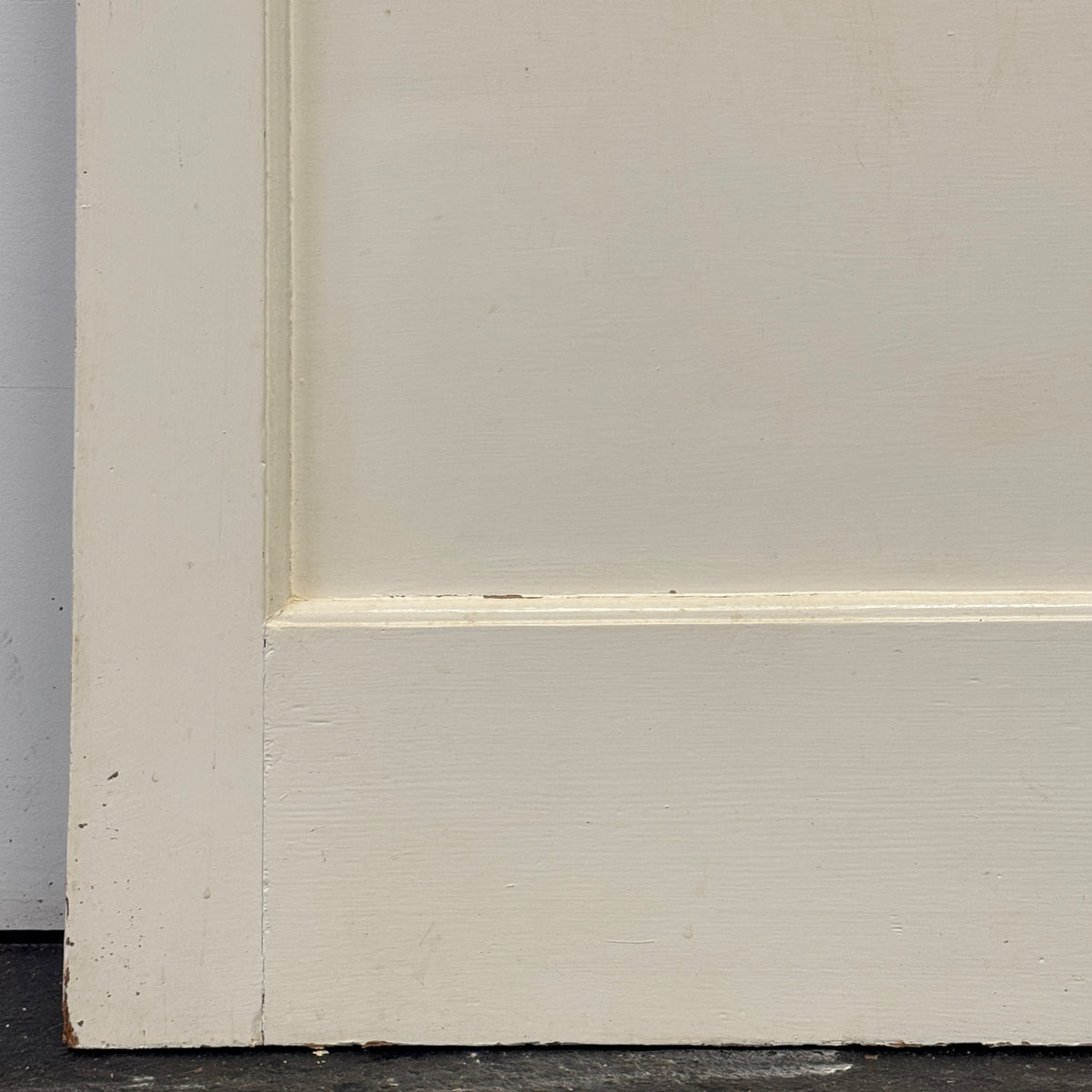 Reclaimed Mid-Century 1950s Four Panel Door 197cm x 76cm | The Architectural Forum