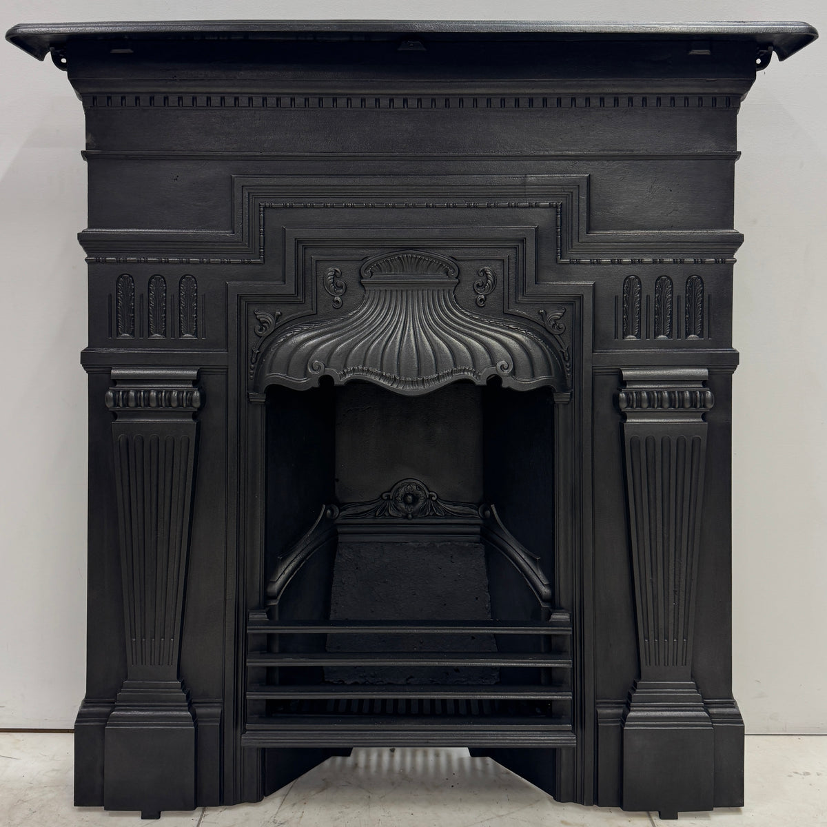 Antique Cast Iron Combination Fireplace | The Architectural Forum