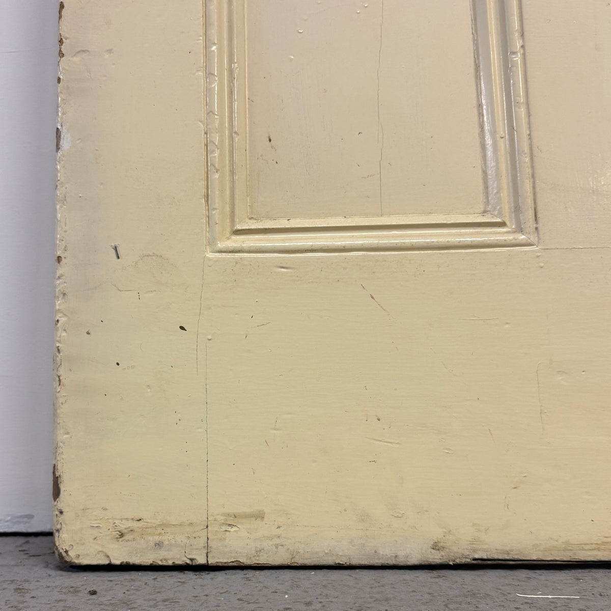 Antique Four Panel Door 207cm x 86.5cm x 5cm | The Architectural Forum