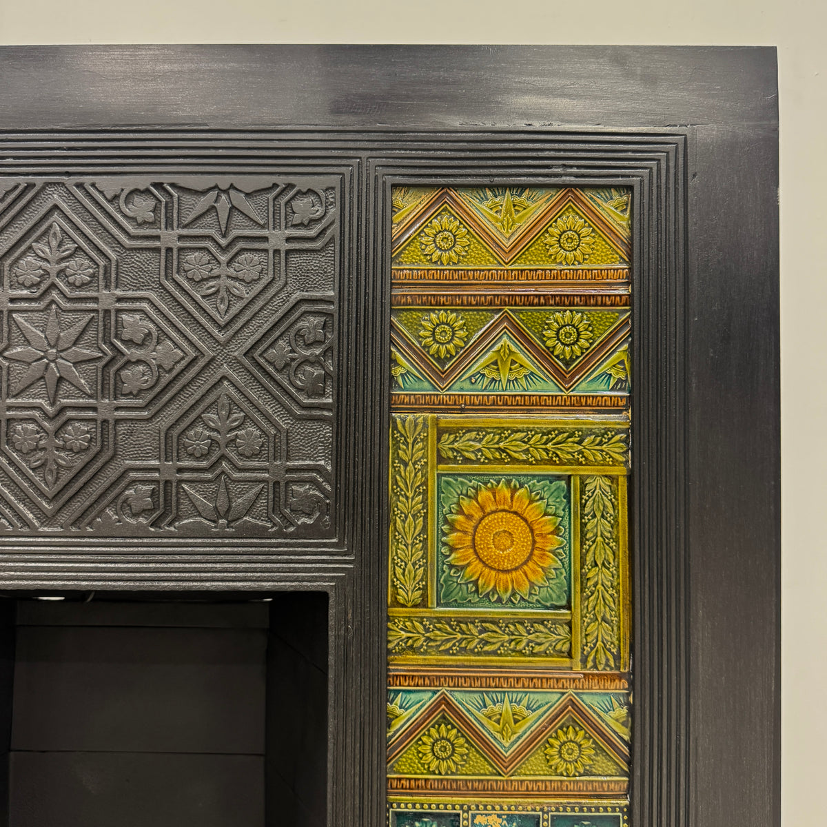 Bishop & Barnards Antique Cast Iron Insert Inspired by Thomas Jeckyll | The Architectural Forum